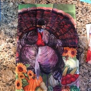 🦃Fall Turkey Mini Flag